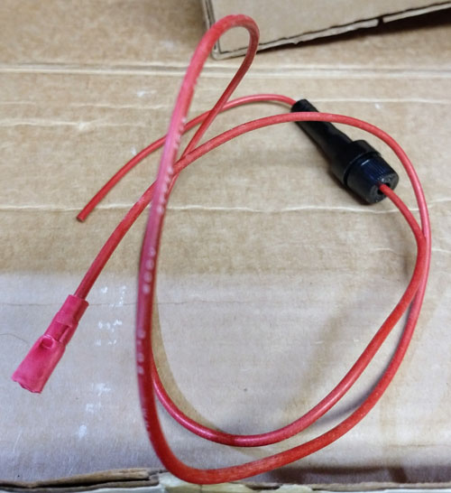 Johnson Messenger 250-DC power cord