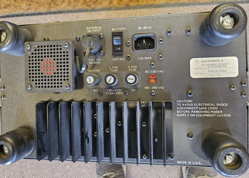 Motorola R-2200-HS-back view