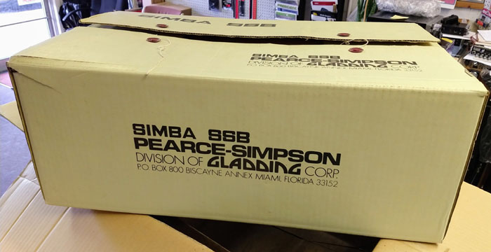 Pearce Simpson Simba SSB box view