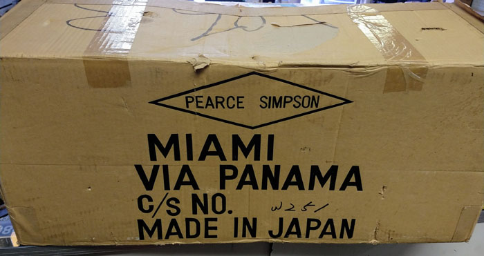 Pearce Simpson Simba SSB shipping box