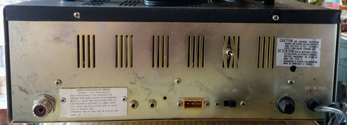 Uniden Zachary T-back view